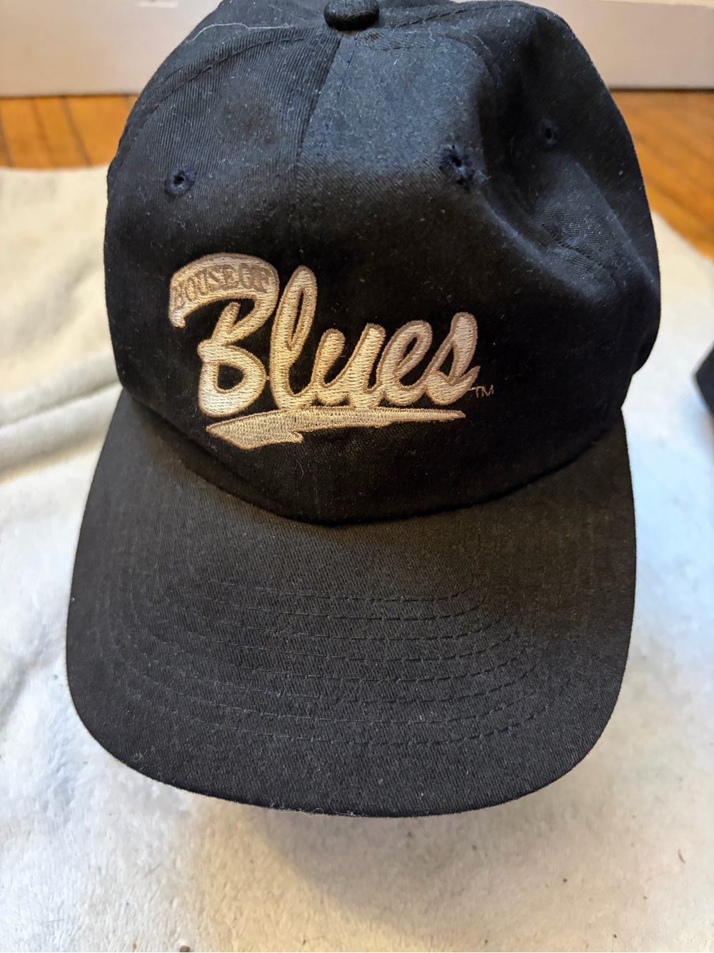 Vintage 90’s House of Blues Script Embroidered Black Baseball Cap